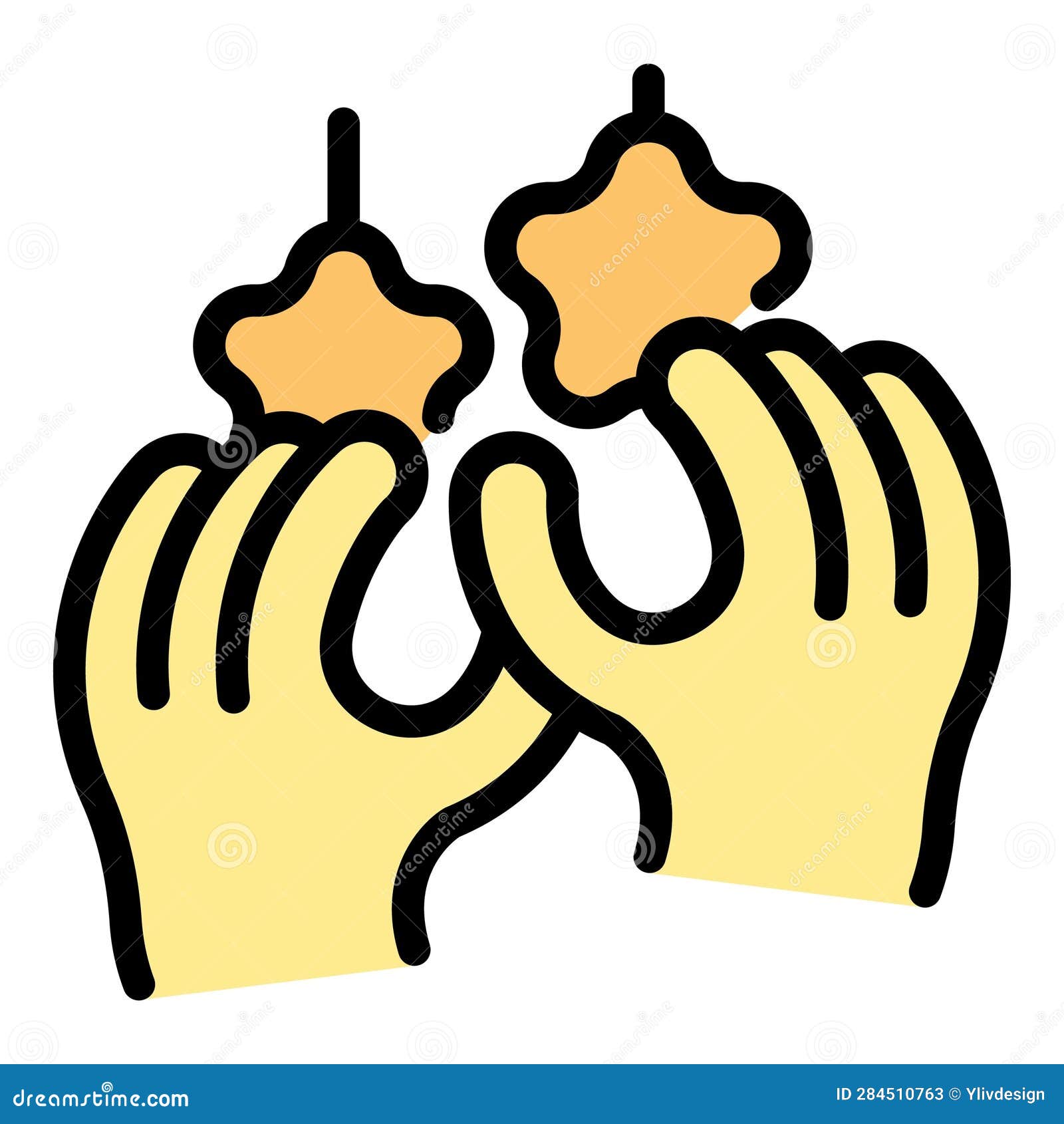 motor fine touch icon  flat