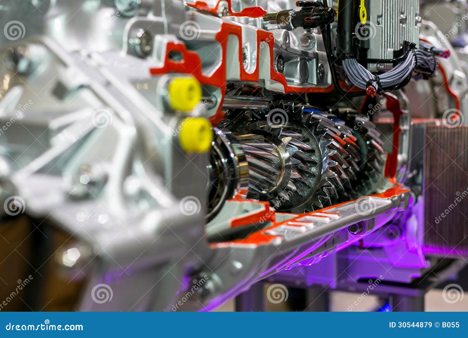 Motor gears editorial stock image. Image of steel, technology 30544879