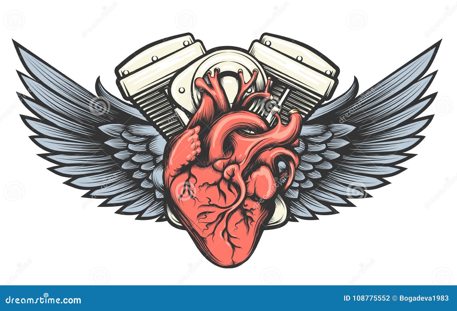 75 Attractive Heart Tattoos On Chest  Tattoo Designs  TattoosBagcom