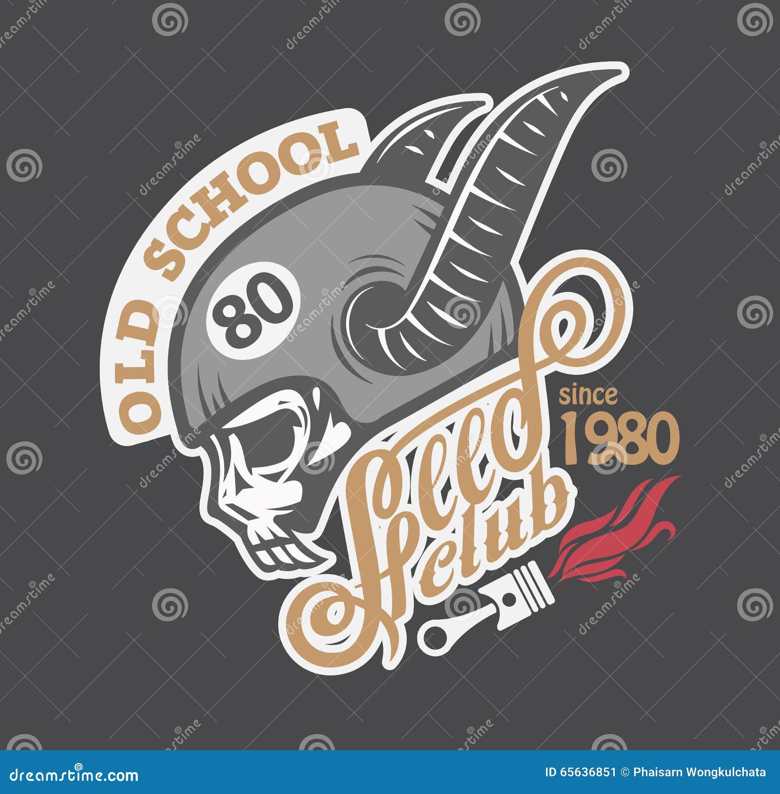  Motor  logo graphic stock vector Image of biker patch 