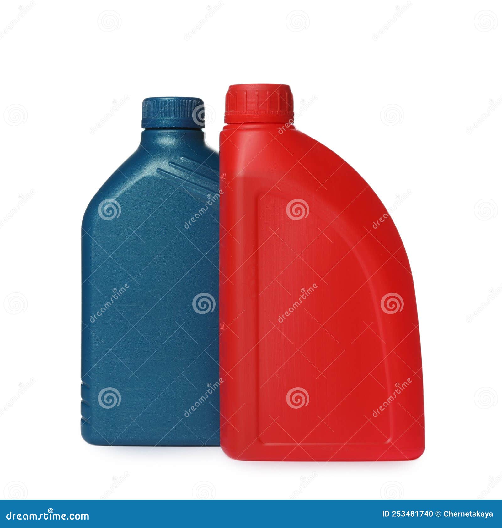 Motor Oil in Different Containers on White Background Stock Photo Image of blank, copy 253481740