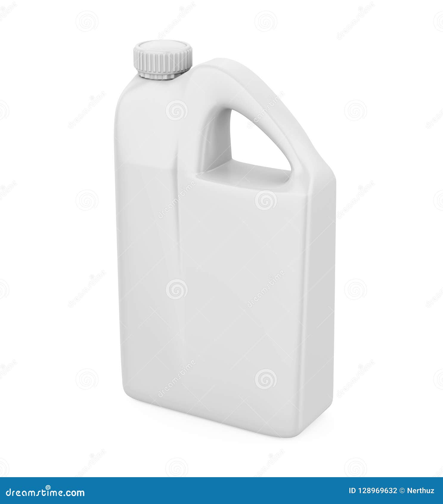 Motor Oil Plastic Bottle Isolated Stock Illustration Illustration of