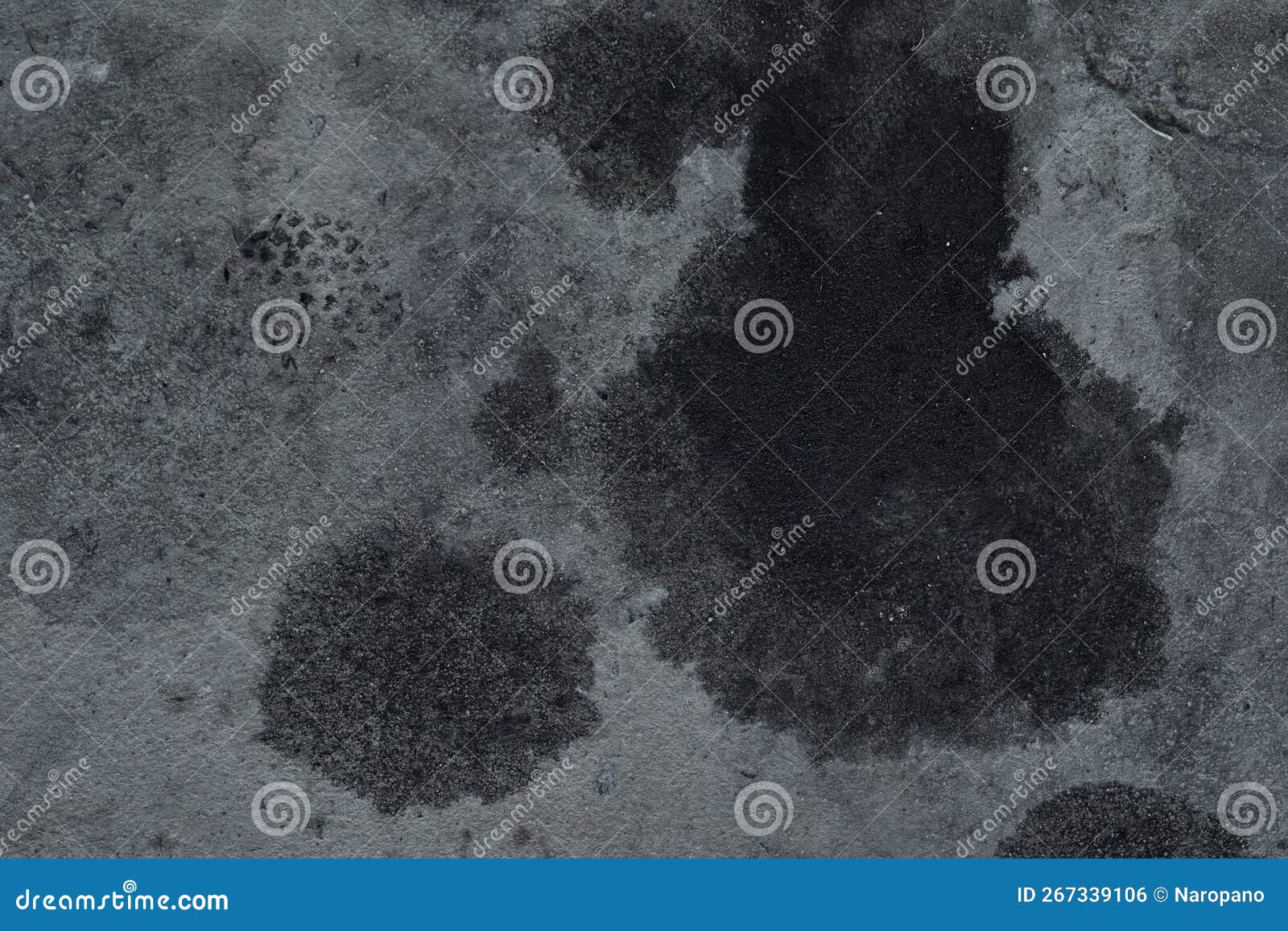 Motor Oil Stains on the Cement Floor Stock Photo Image of closeup
