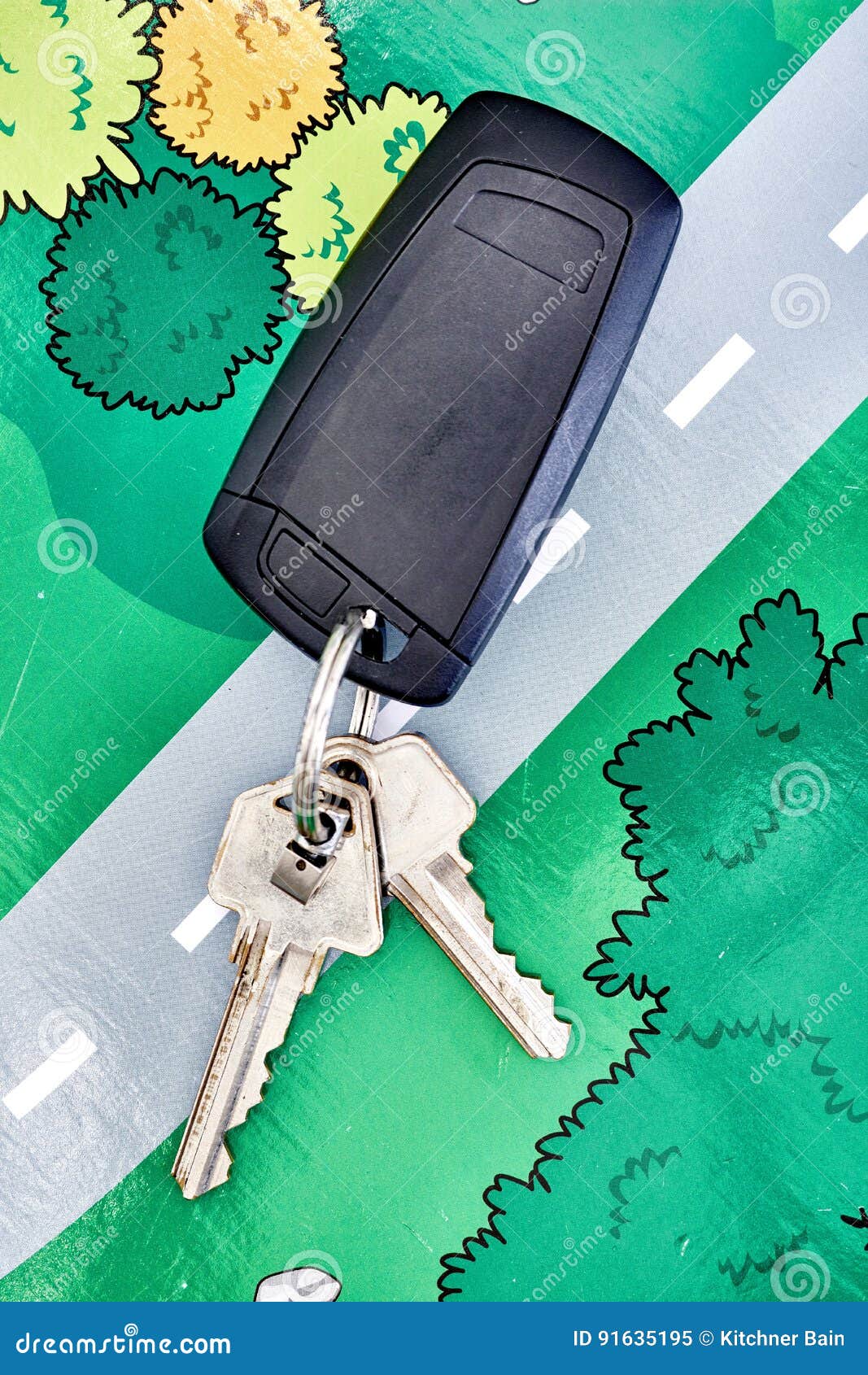 Motor Vehicle Keys stock image. Image of keys, vehicle 91635195