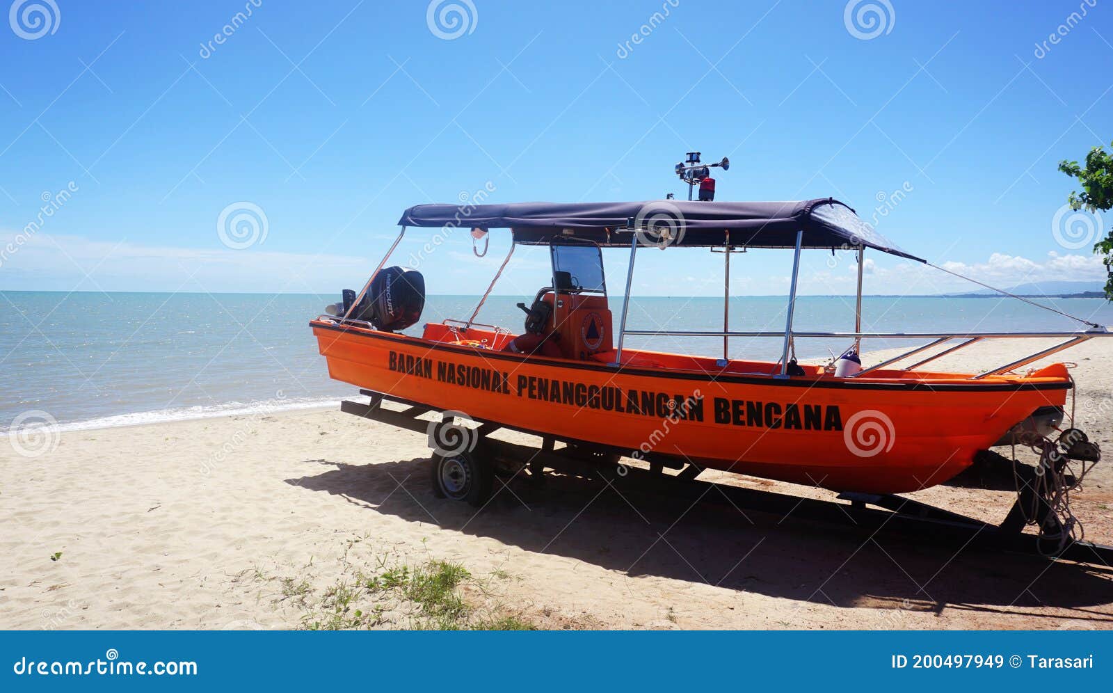 Motorboat Da SAR Search And Rescue Bangka Regency  Estava 