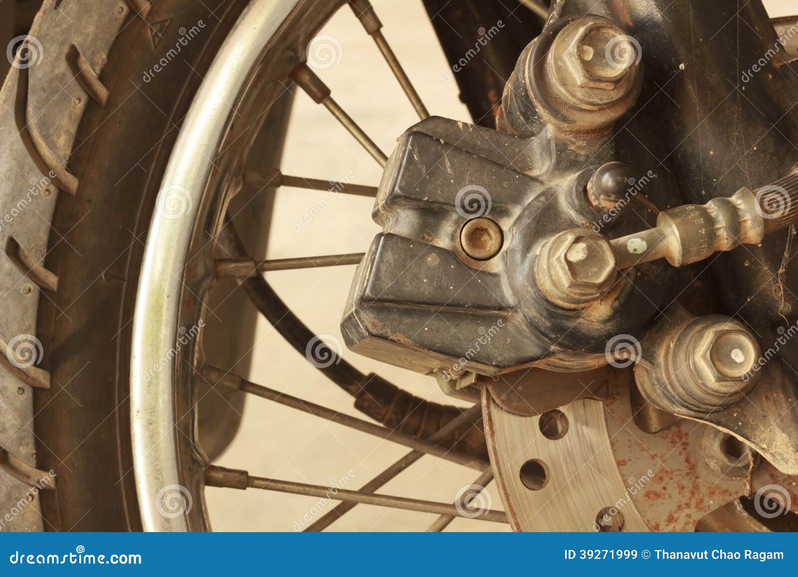 Motorcycle disc brakes stock image. Image of brake, motorbike 39271999