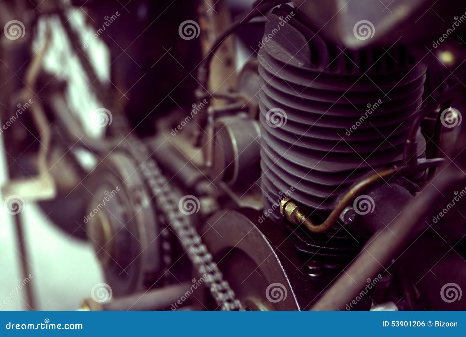Motorcycle engine stock photo. Image of motor, mechanics 53901206