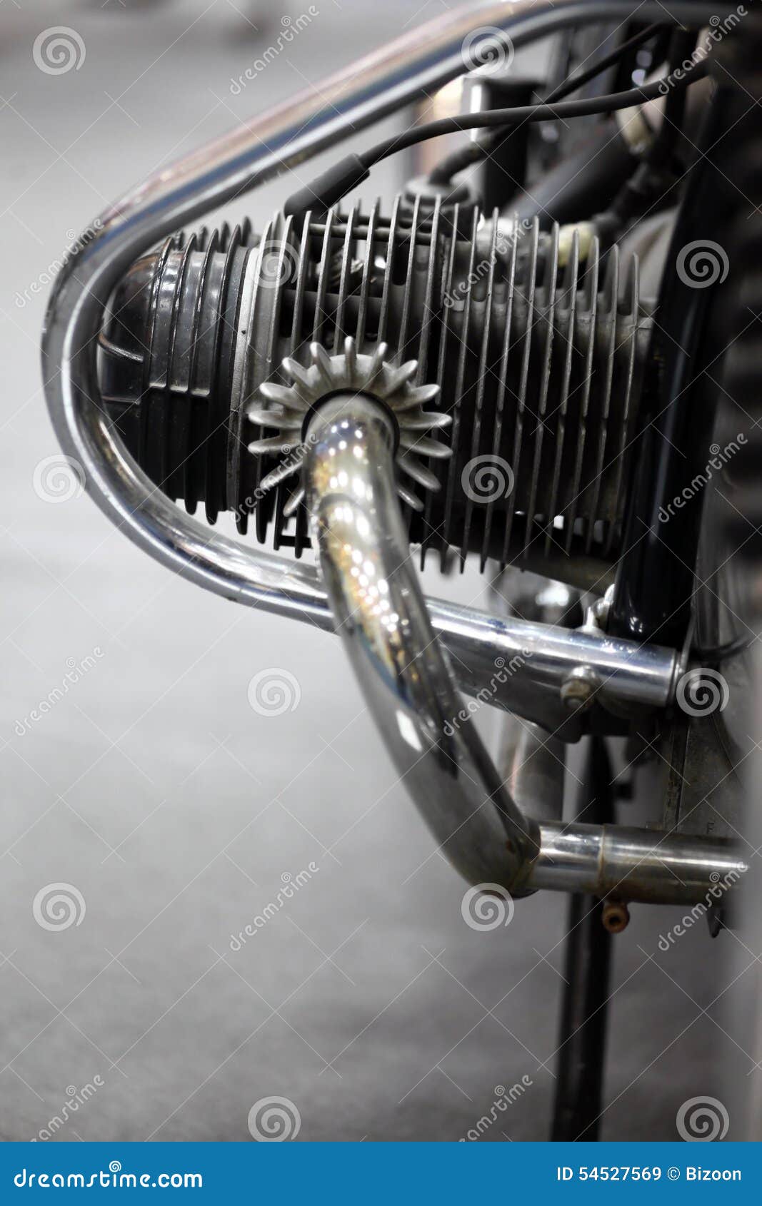 Motorcycle engine stock image. Image of shiny, metallic - 54527569