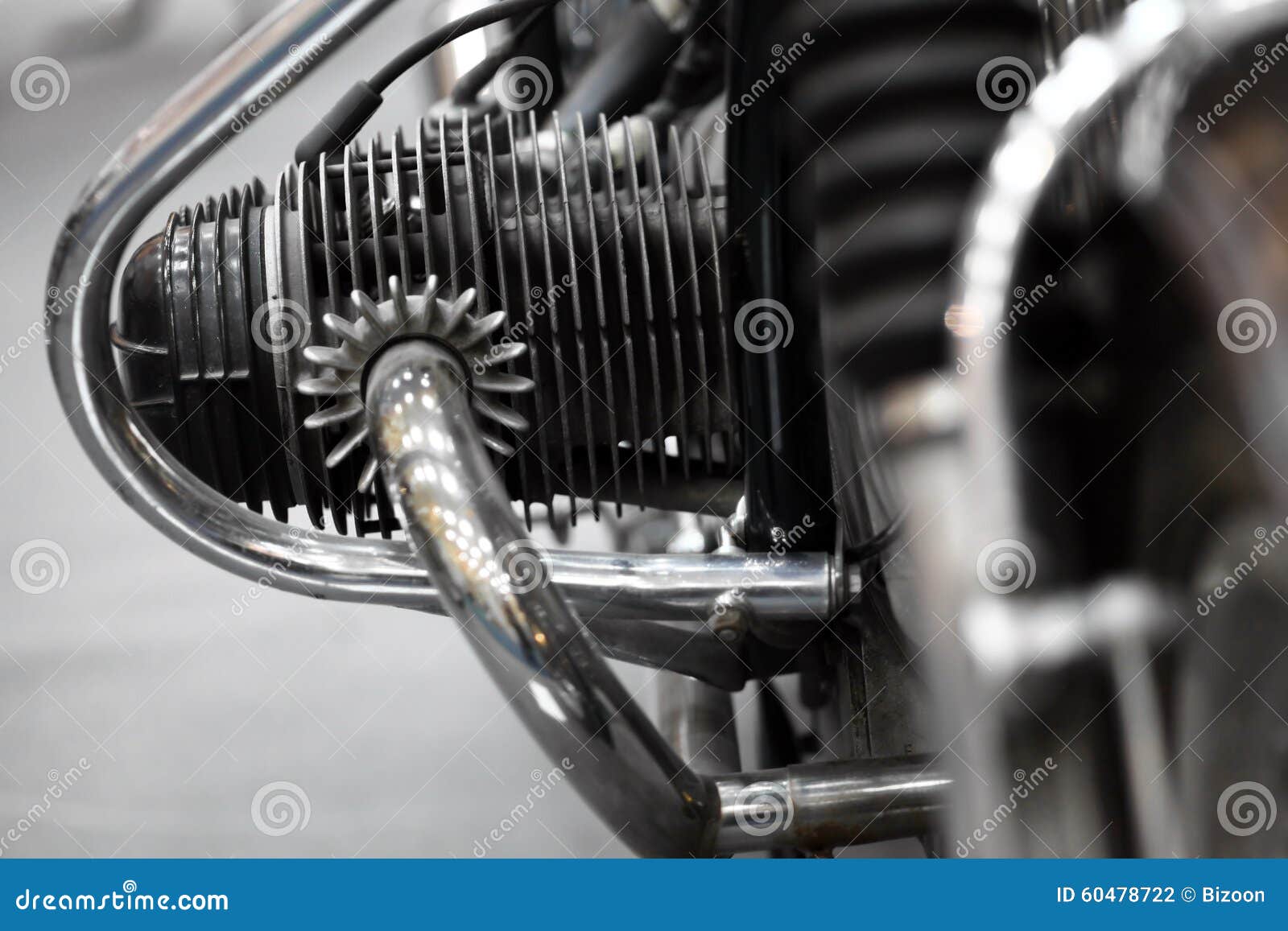 Motorcycle engine stock photo. Image of transport, custom 60478722