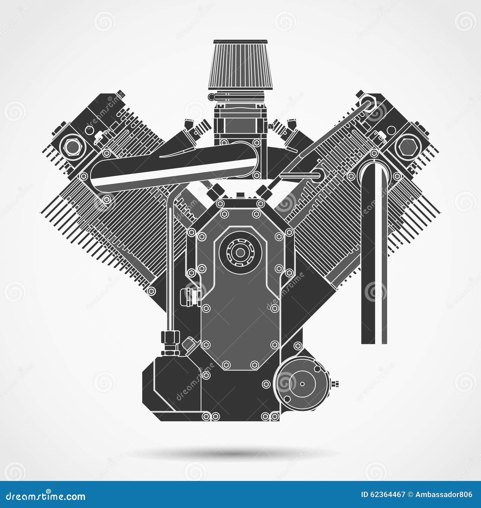 free car engine clipart - photo #19