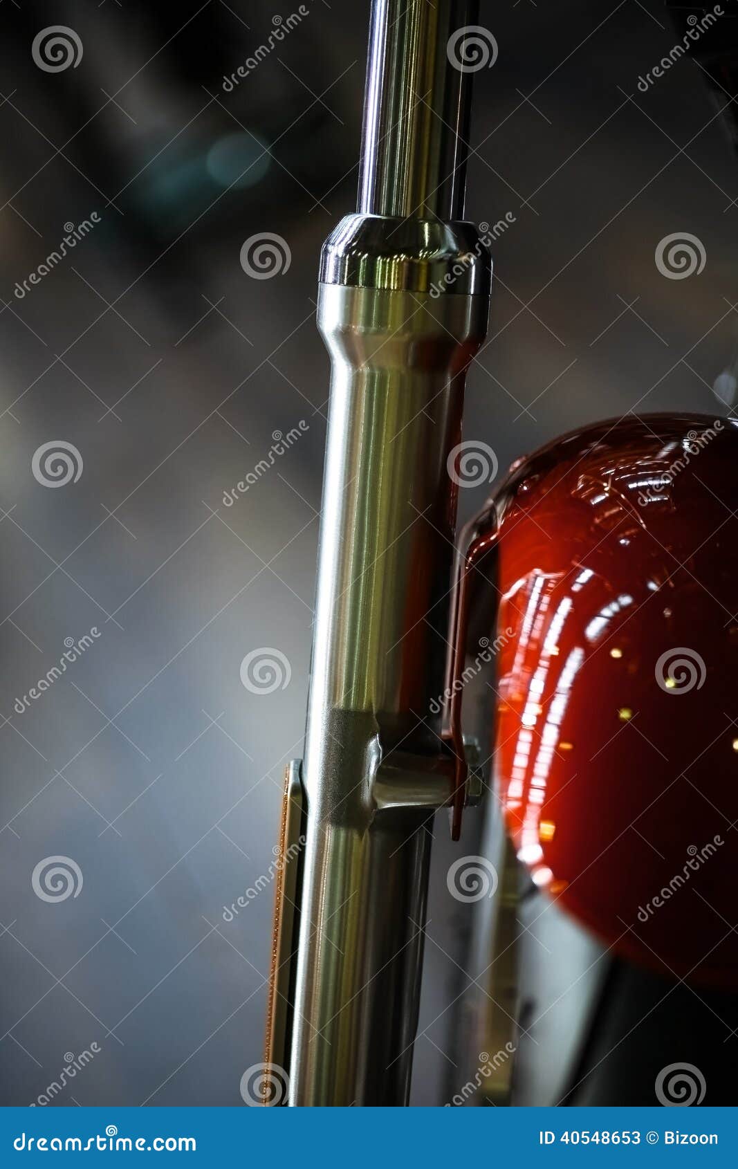 Motorcycle Front Suspension Stock Image Image of parts, fast 40548653