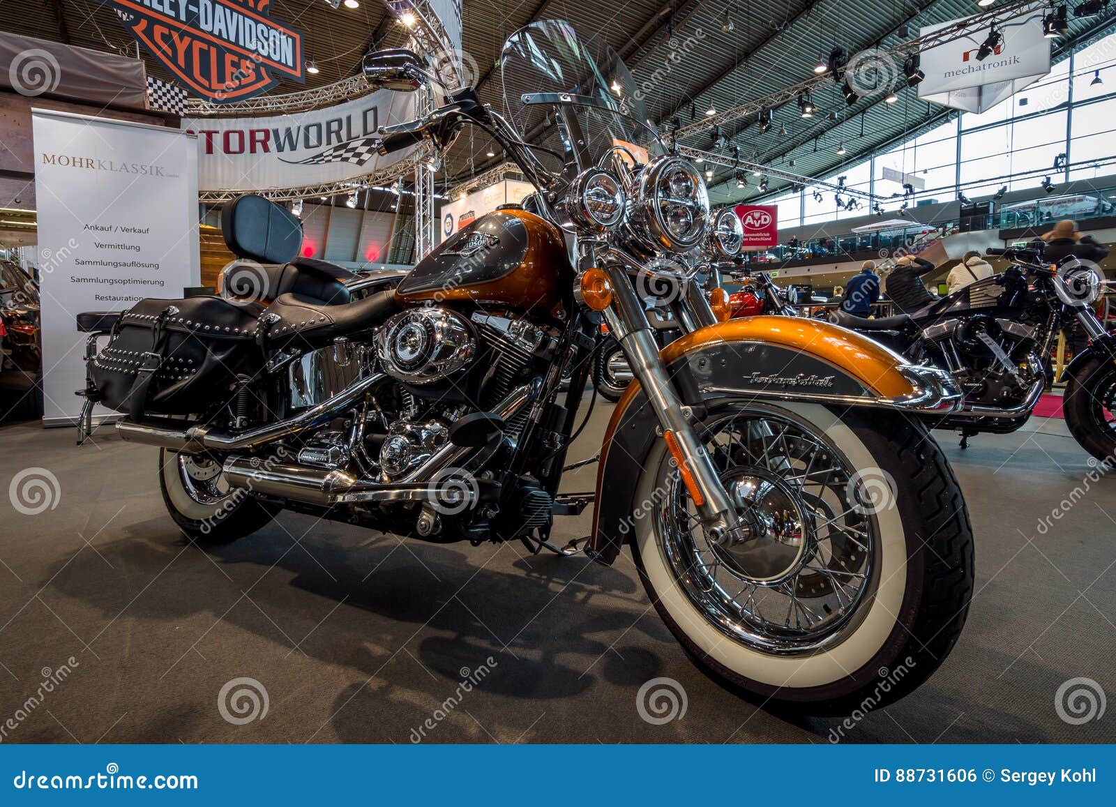 Motorcycle Harley Davidson Heritage Softail 2015 Editorial Photo Image Of Luxury Motorbike 88731606