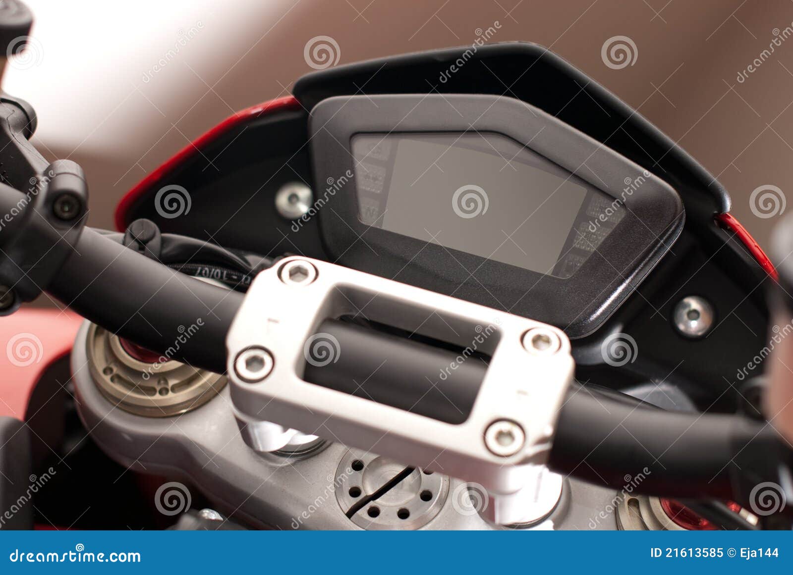 Motorcycle LED Gauge Display Stock Image Image of motorcycle, gauge