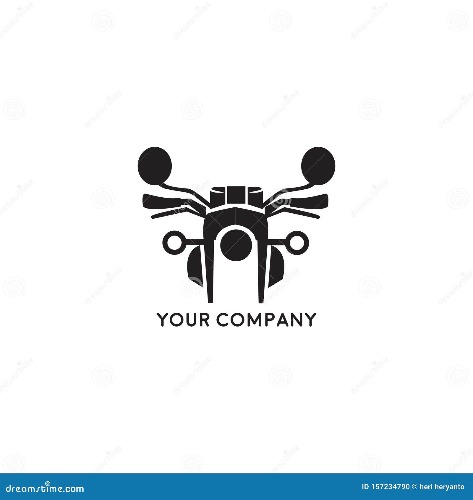 Motorcycle Logo Motorcycle Vector And Illustration Stock Illustration
