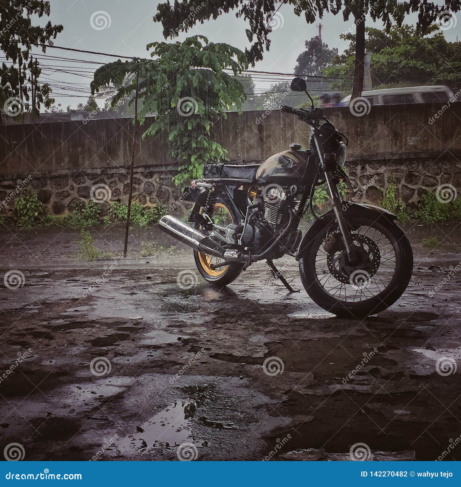 Motorcycle stock photo. Image of motorcycle, everyday 142270482