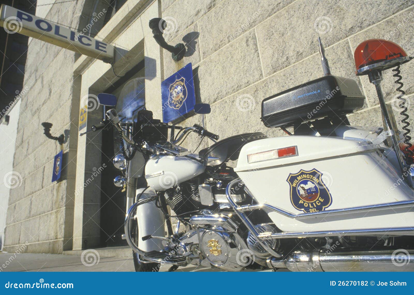 Motorcycle Parked at Wilmington Editorial Photography Image of