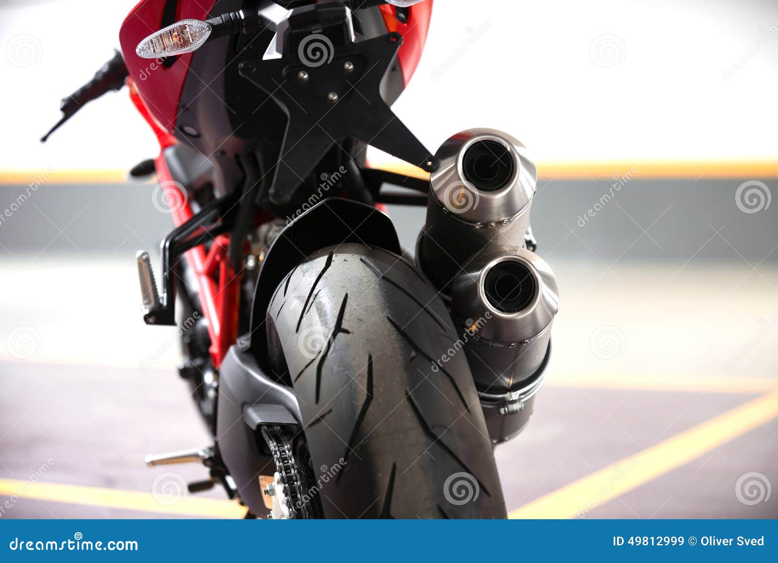 Motorcycle Parking in Garage Stock Image Image of extreme, powerful