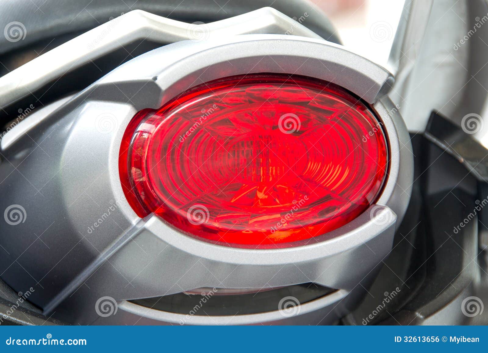 Motorcycle rear lights stock photo. Image of tail, orange 32613656