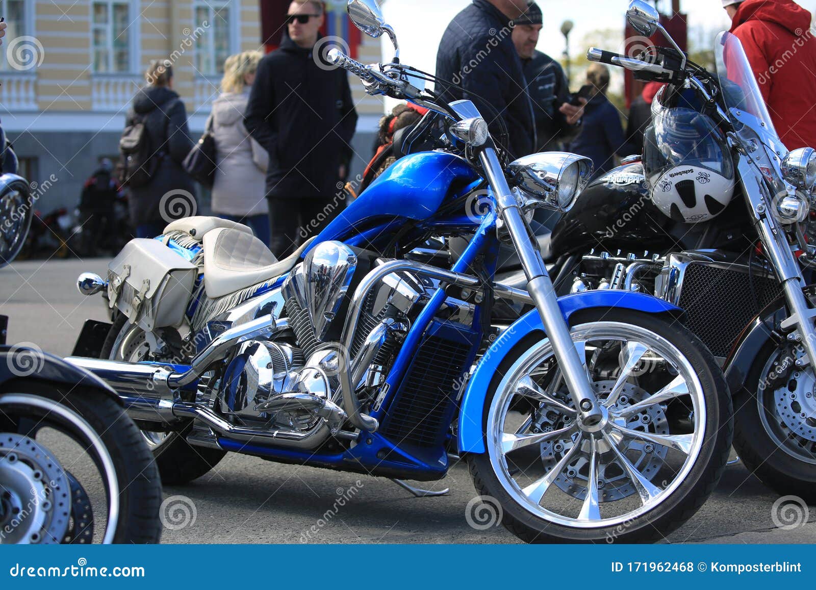 Cruiser Class Motorcycle Honda Vt1300cx Fury Editorial Stock Photo Image Of Biker Closeup