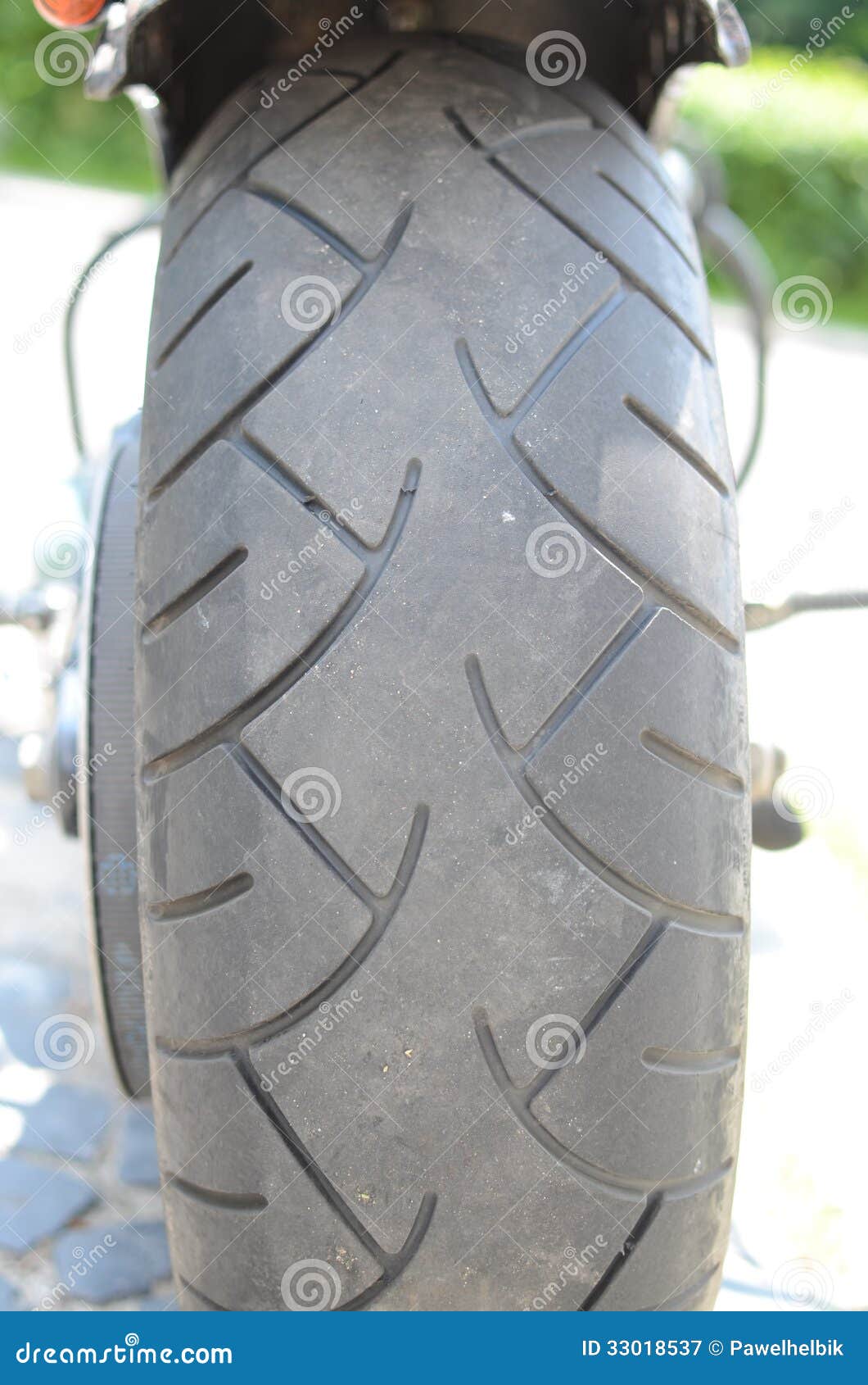 Motorcycle Tire and Exhaust Close Up Stock Image Image of frame, iron