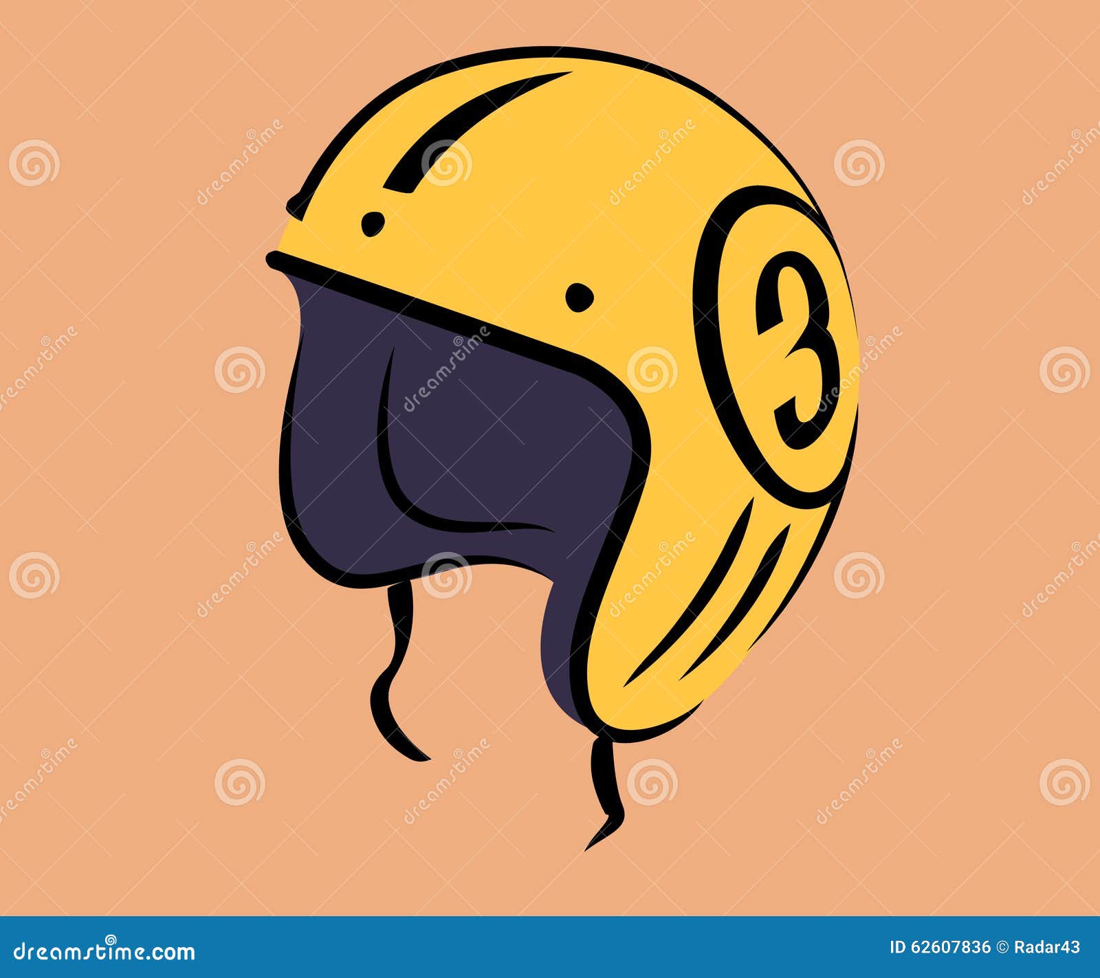 Motorcycle vintage helmet stock vector. Illustration of grunge - 62607836