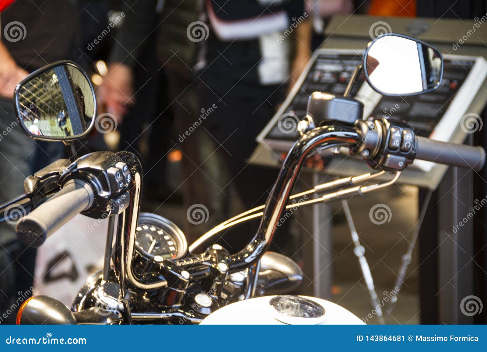 Motorcycles Expo In Milan Eicma Show Harley Davidson Handlebar Editorial Photo Image Of Enthusiasts Indoors 143864681