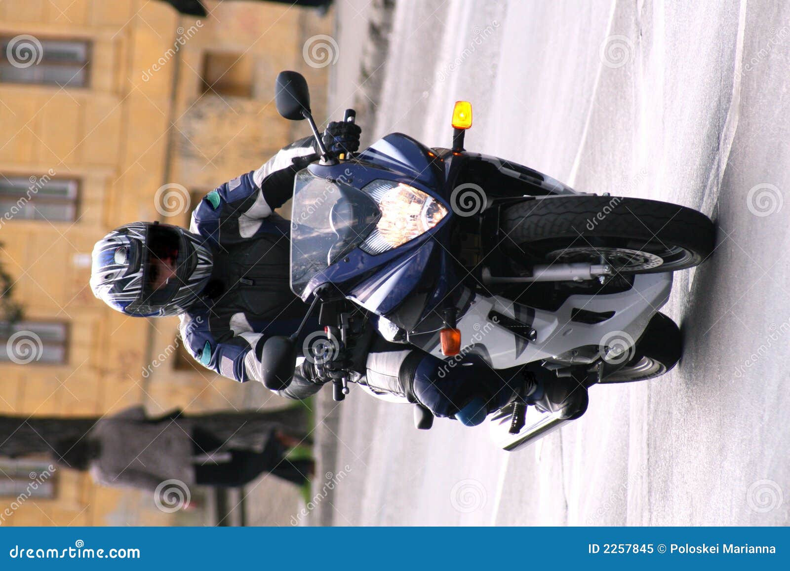 Motorist stock image. Image of motorcyle, crossing, motor - 2257845