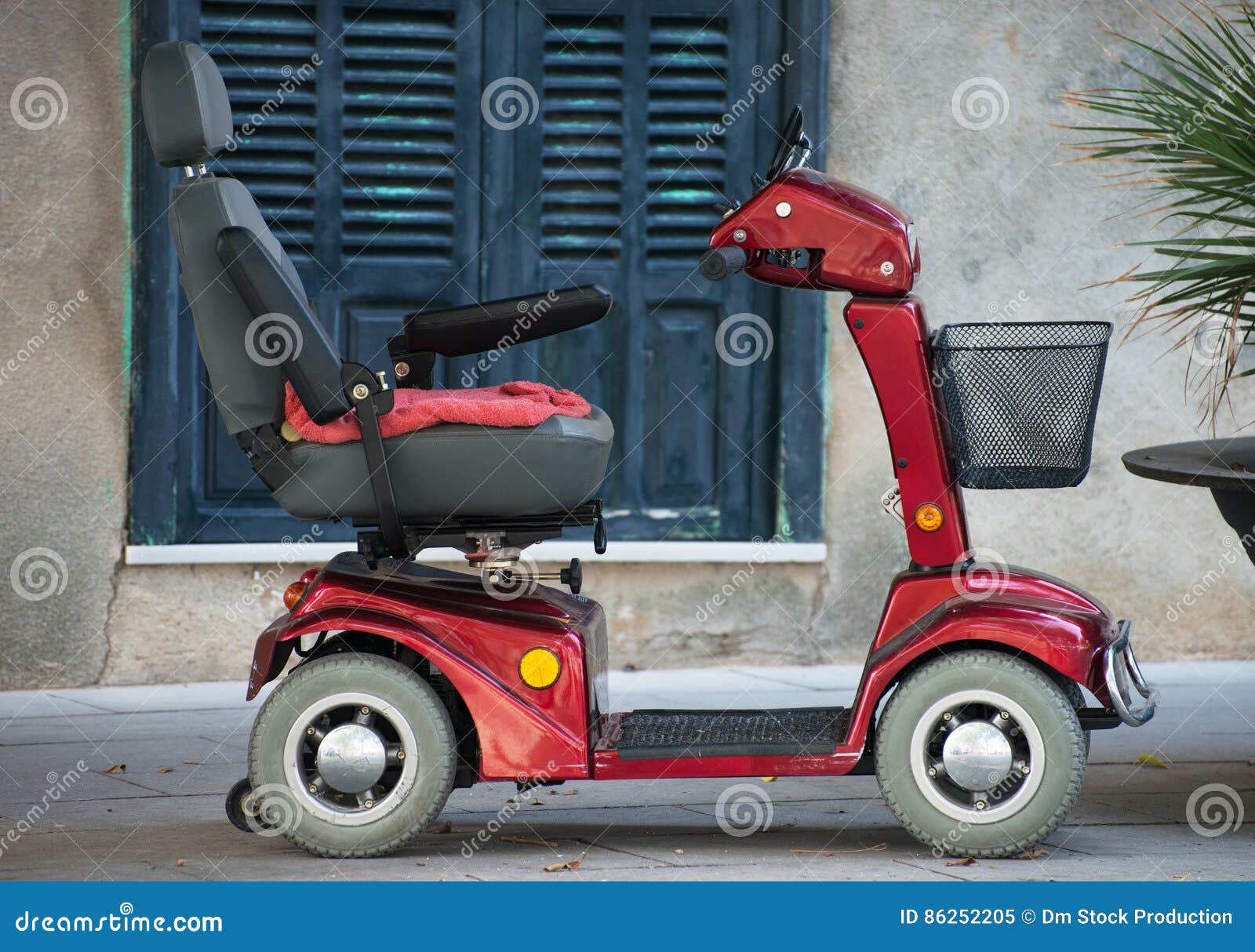 Motorized wheelchair car. stock image. Image of care 86252205