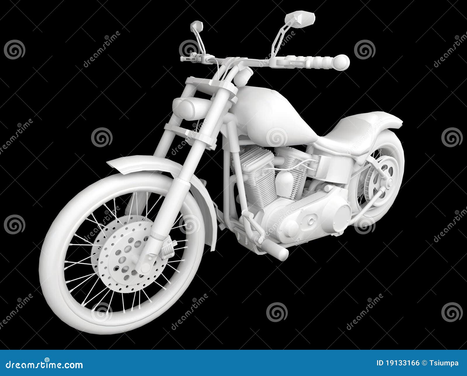 Motorrad 3d