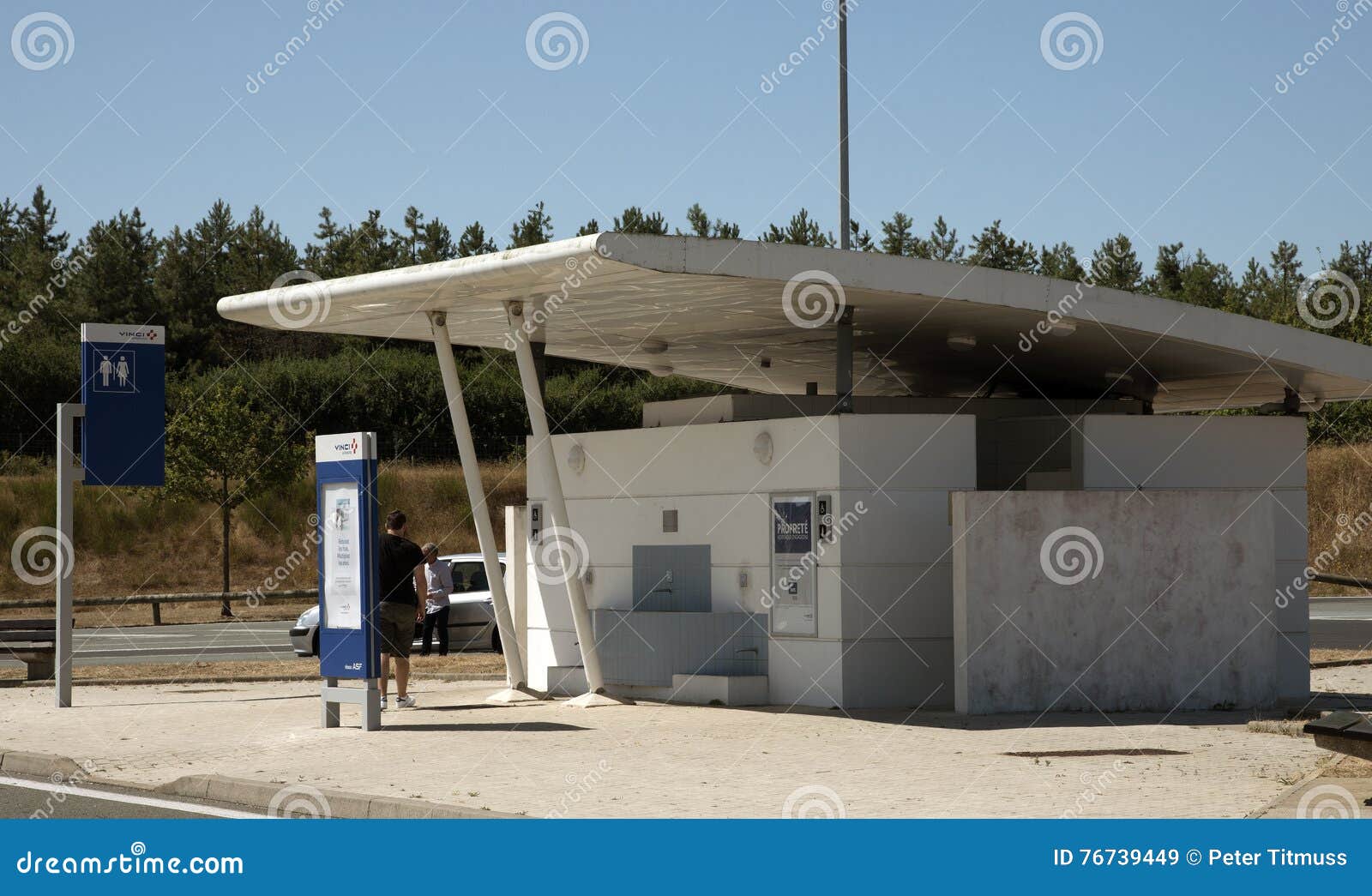 Motorway Toilet Facility Building Editorial Stock Image - Image of room,  france: 76739449