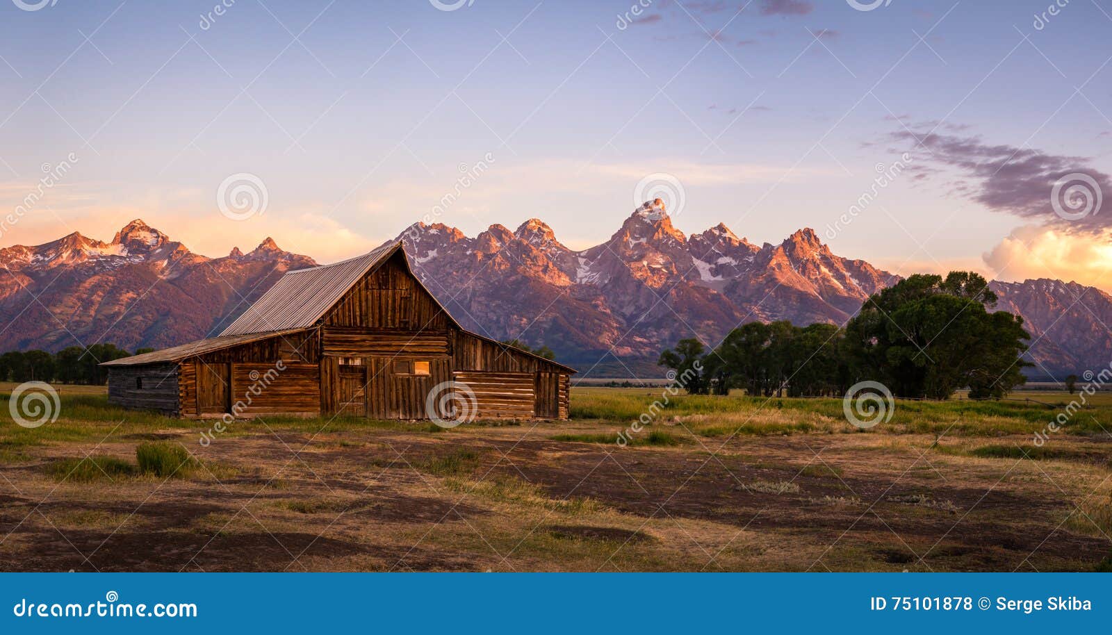 moulton barn on mormon row, grand teton national park, wyoming
