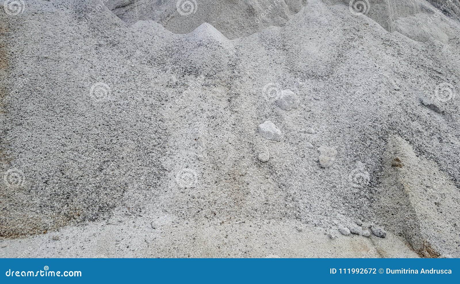 Mound of sand stock photo. Image of gray, large, manufacturing 111992672