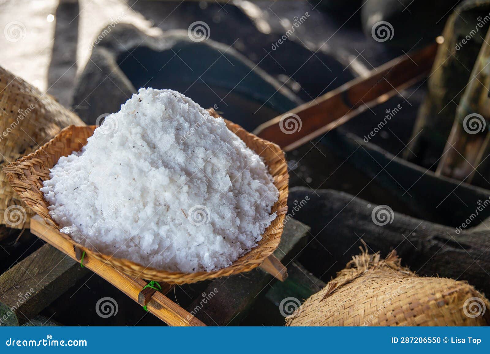 Mound of Volcanic Sea Salt stock photo. Image of food 287206550