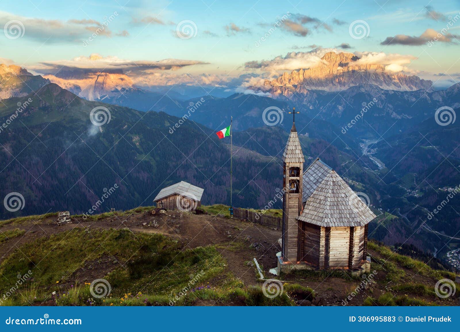 mount col di lana chapel monte pelmo and mount civetta