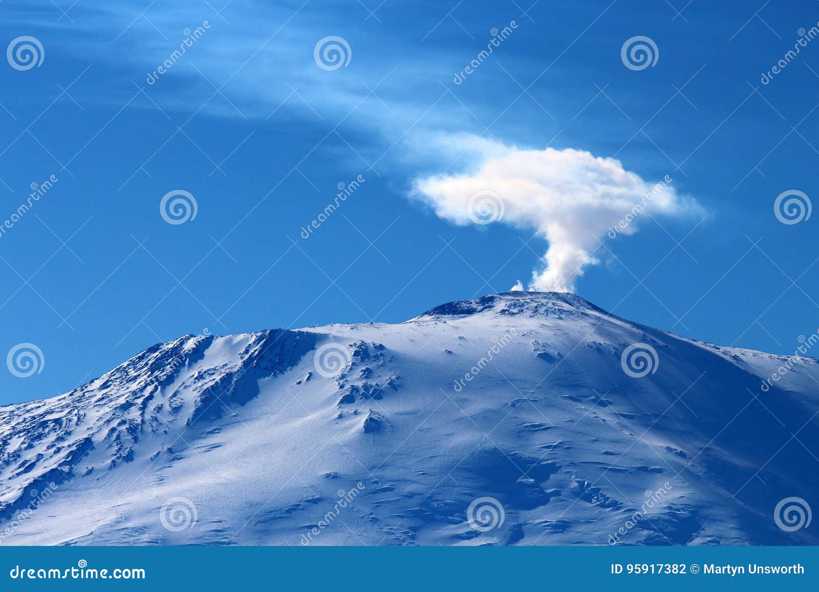 mount erebus, antarctica