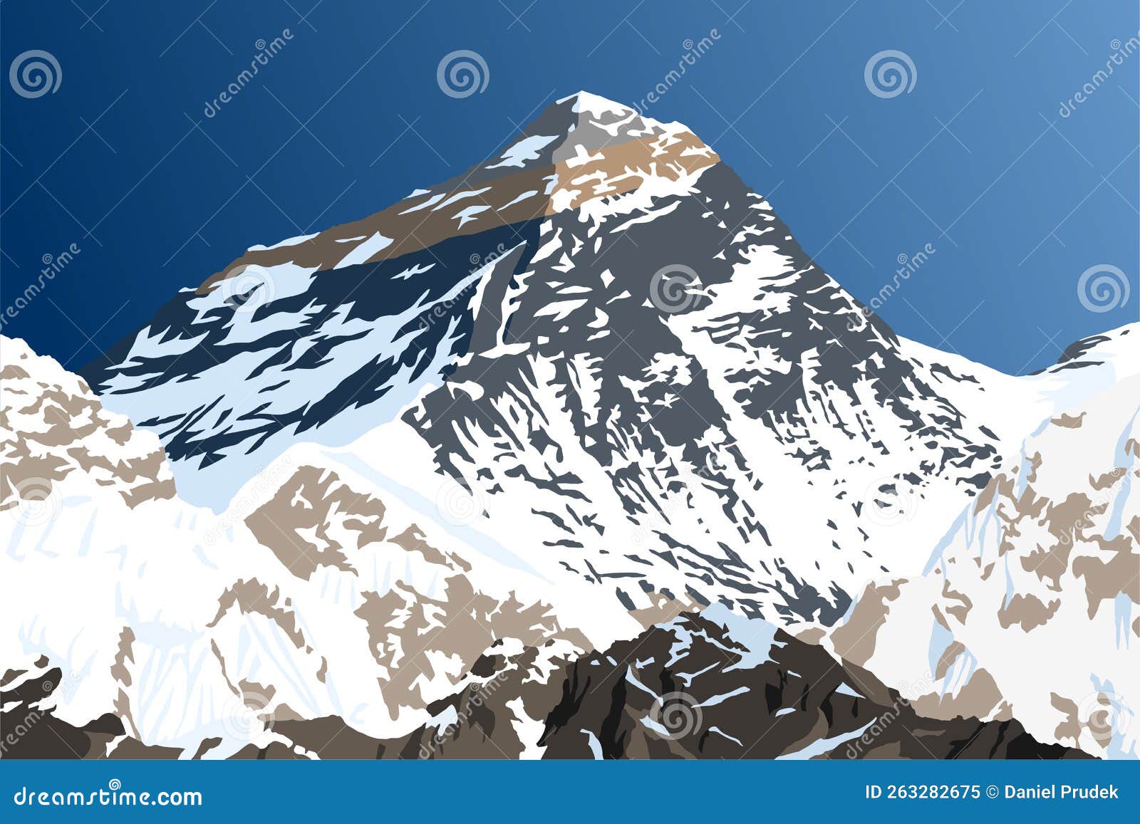 Mt Everest Stock Illustrations – 34 Mt Everest Stock Illustrations, Vectors  & Clipart - Dreamstime