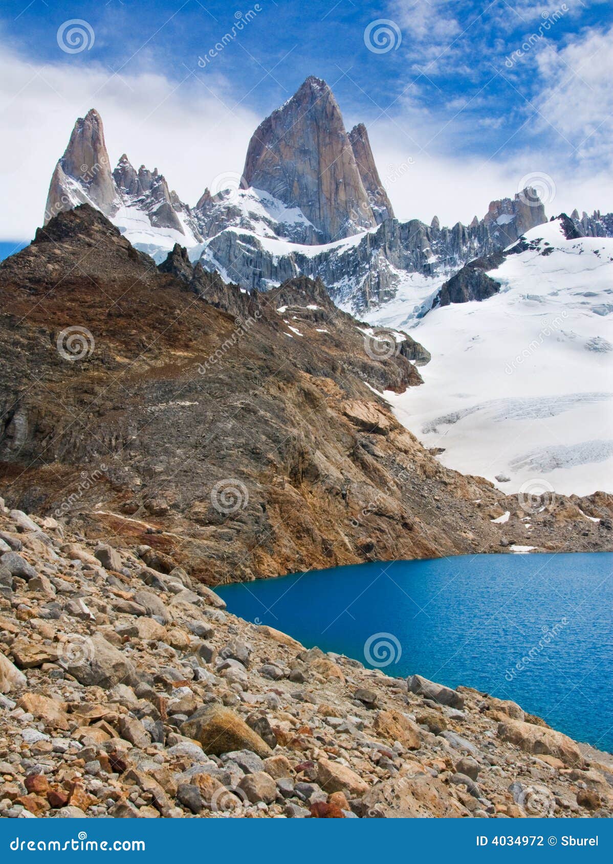Mount Fitz Roy, Los Glaciares NP, Argentina Stock Photo - Image of ...