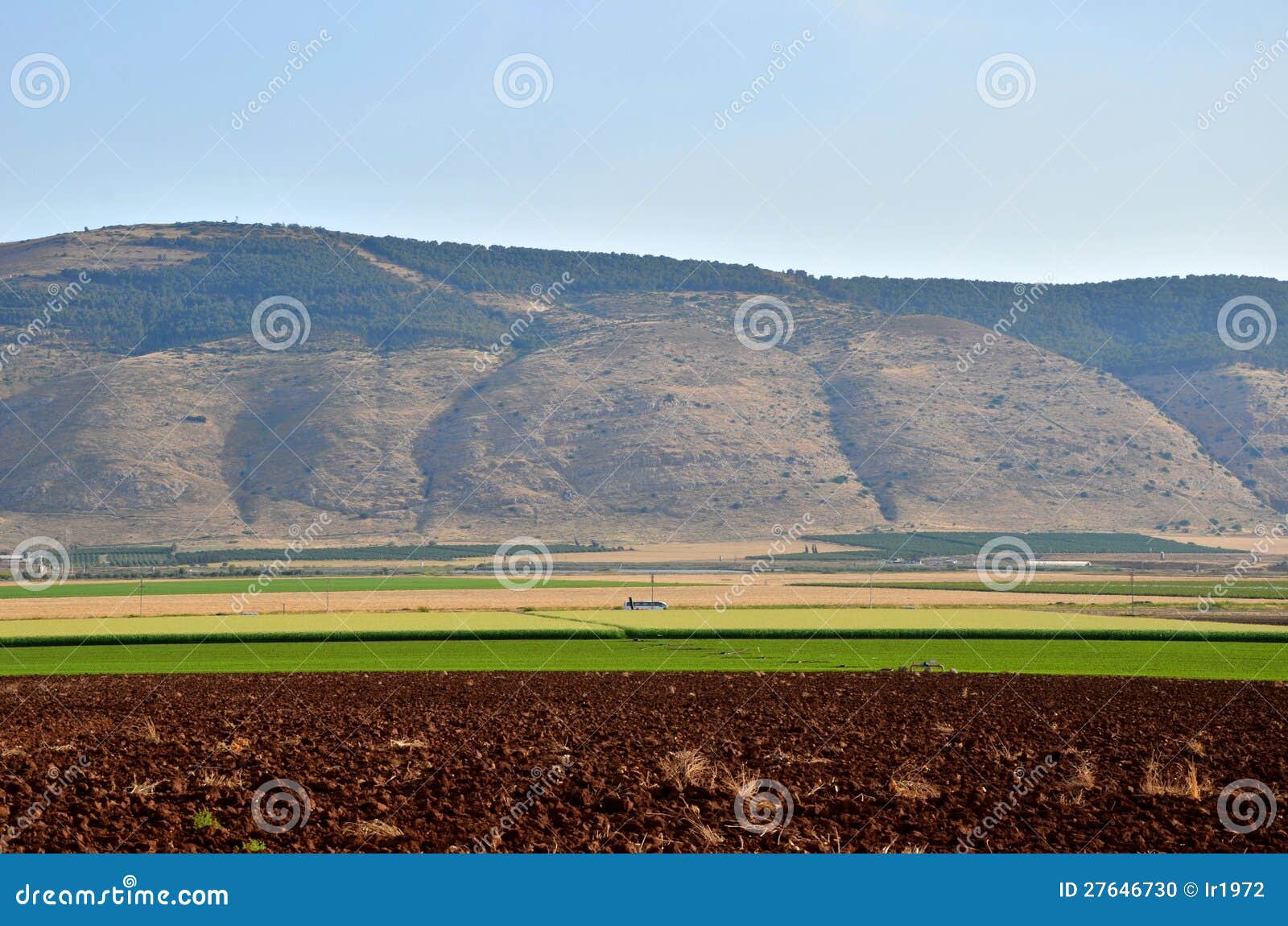Mount Gilboa and Harod Valley Stock Photo Image of gilboa, israel