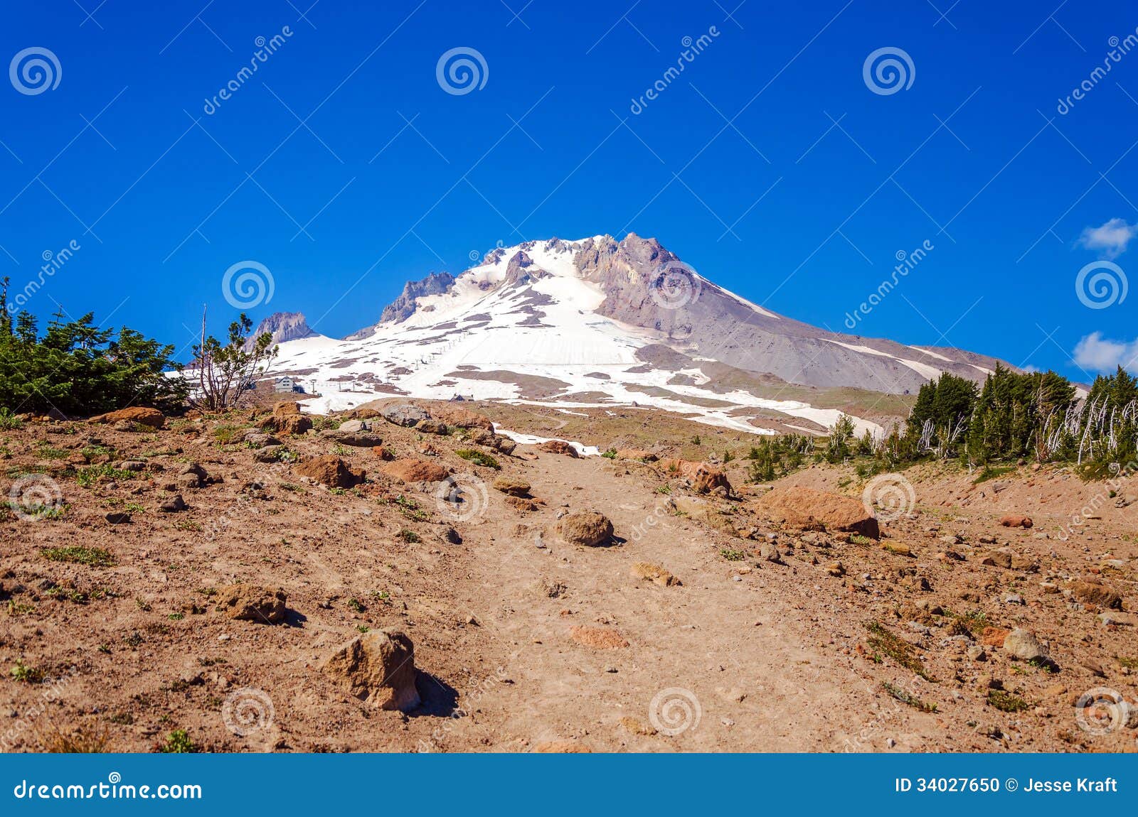 Mount Hood Peak stock photo. Image of timberline, range 34027650