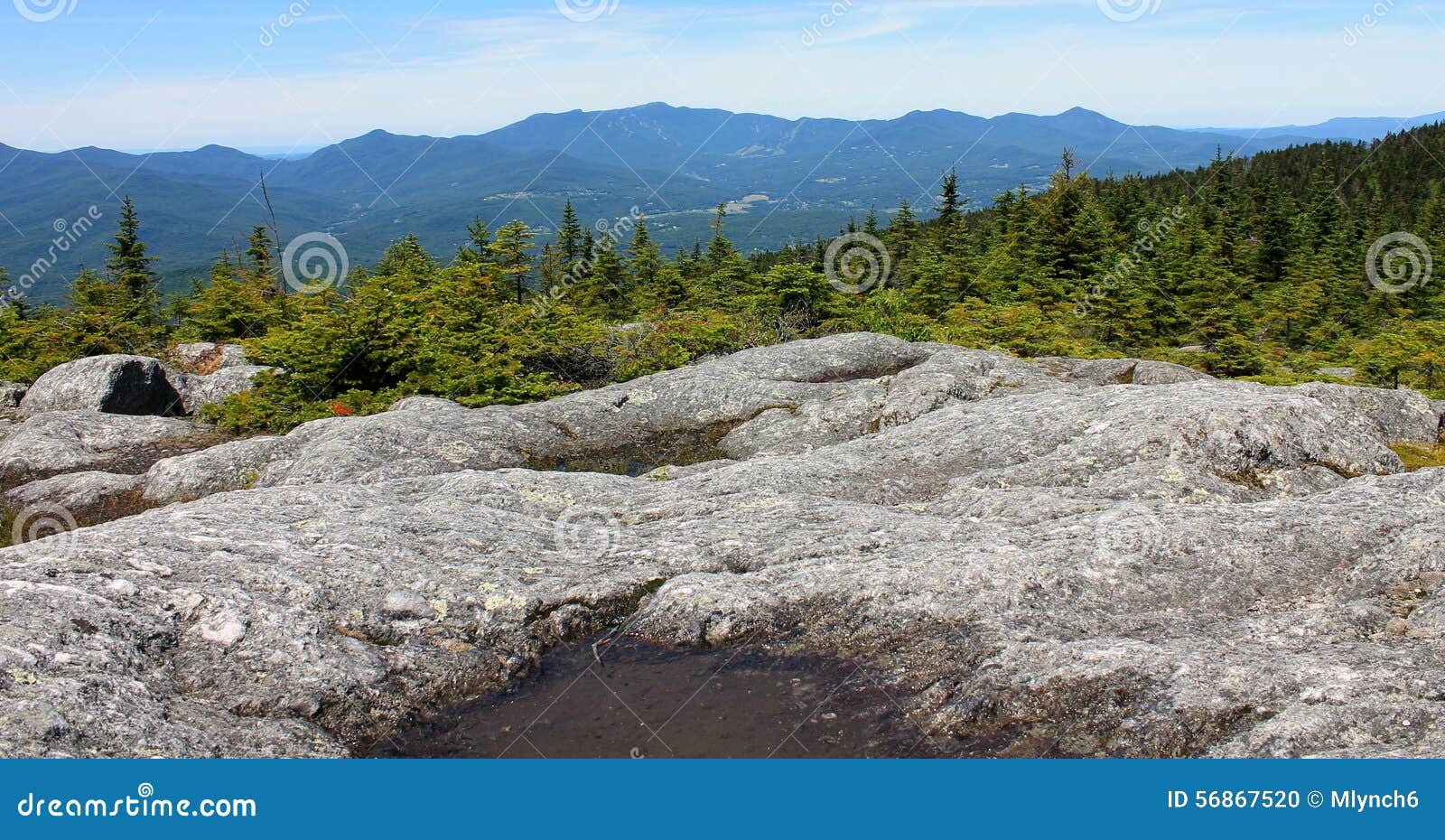 Mount Hunger Summit Vermont Stock Photo Image of waterbury, hunger