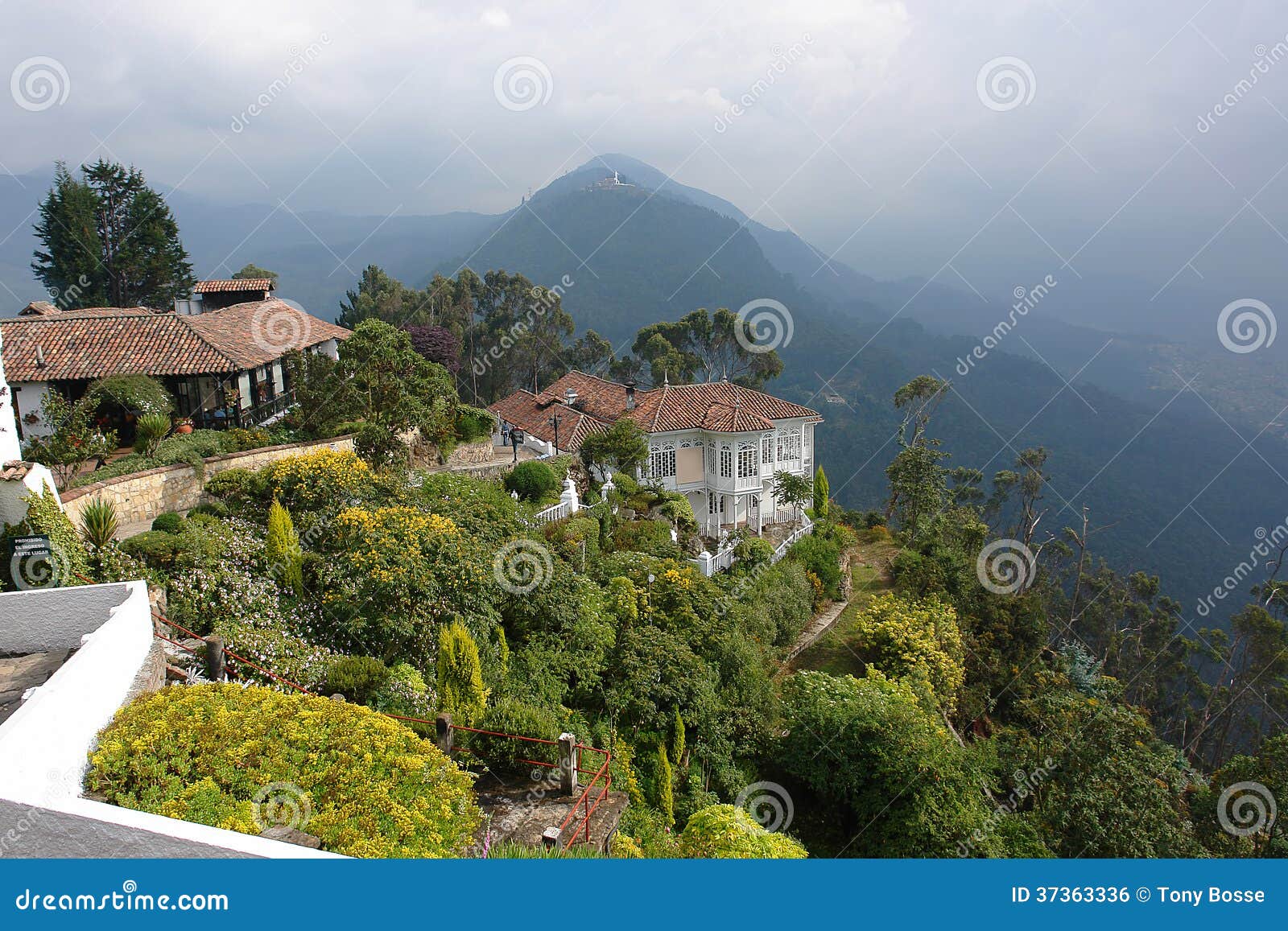 mount monserrate in bogotÃÂ¡, colombia