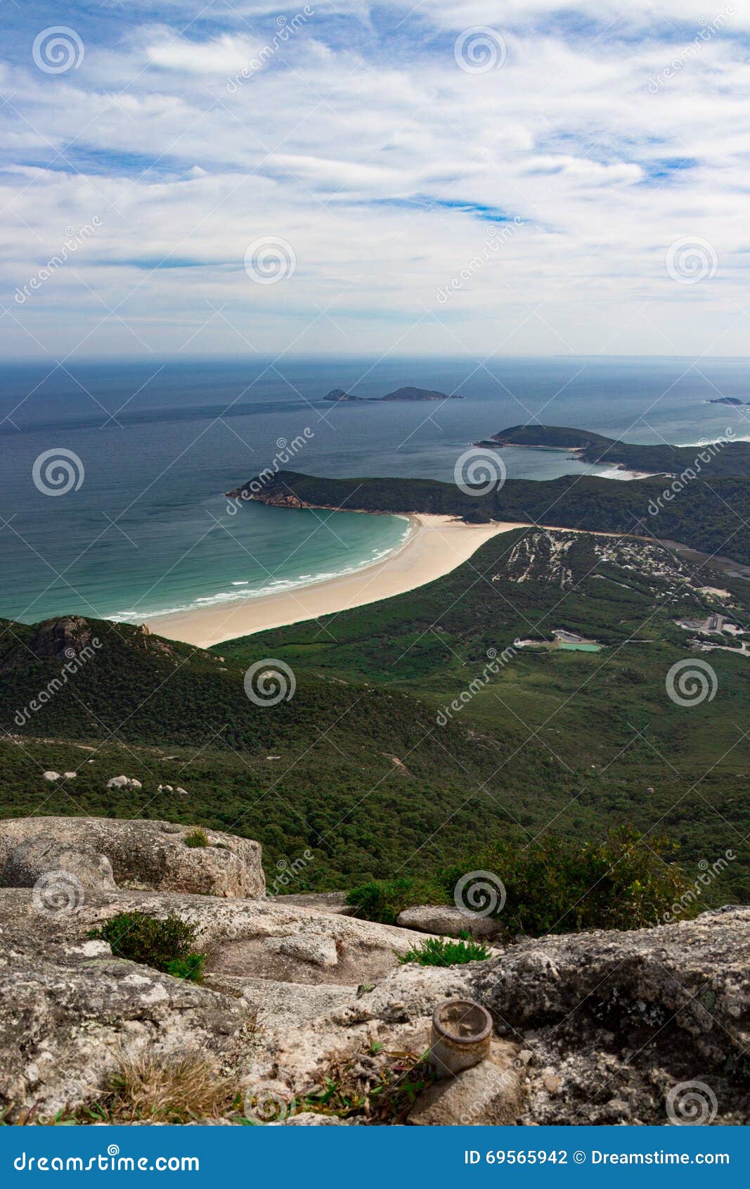 Mount Oberon lookout stock photo. Image of sand, beach 69565942