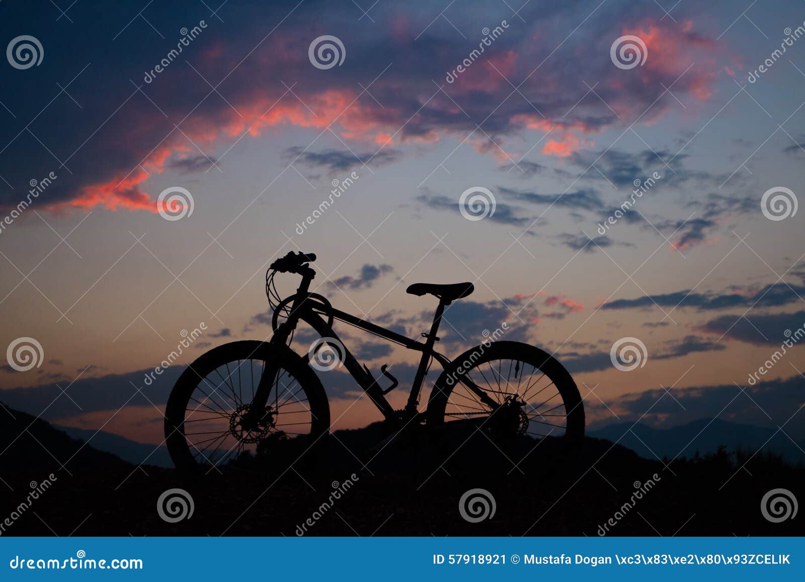 Mountain Bike stock image. Image of outdoor, bicycle 57918921