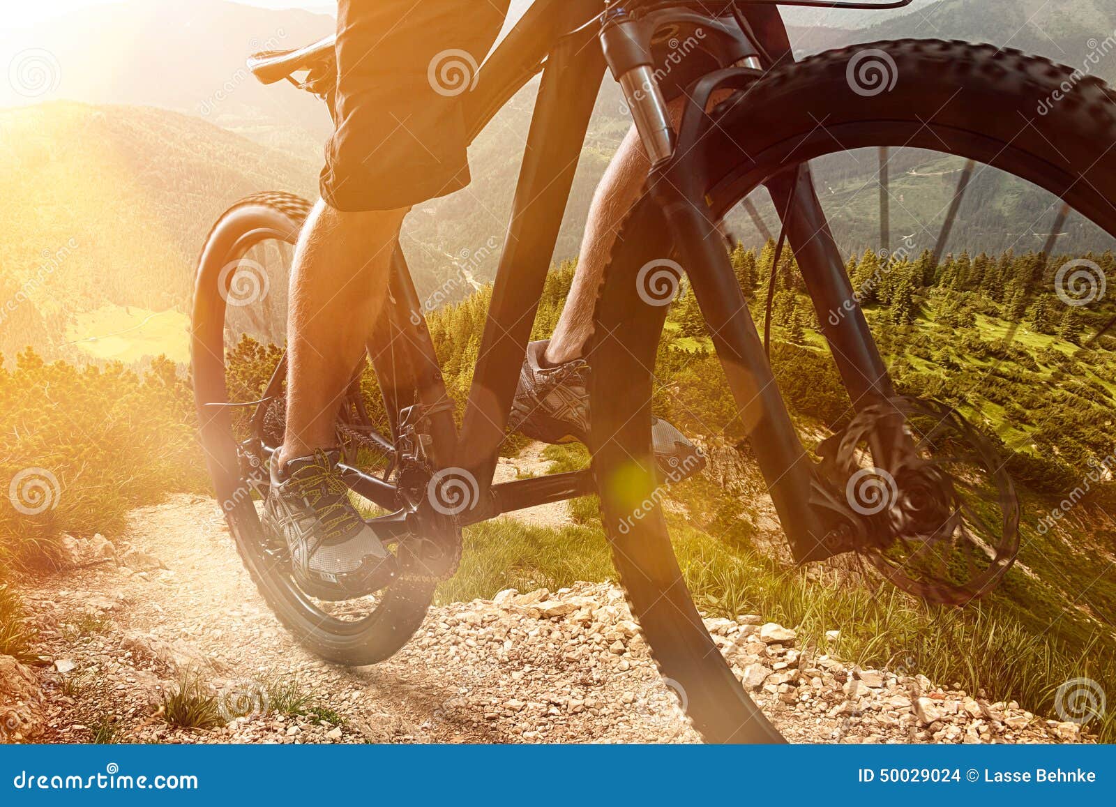 Mountain Bike stock photo. Image of mountainbike, road 50029024