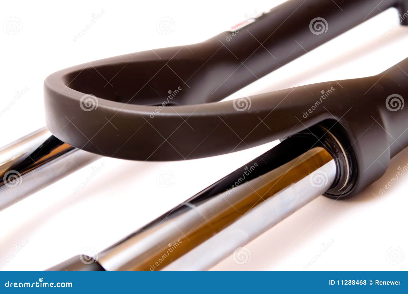 Mountain Bike Suspension Fork Stock Photo Image of country