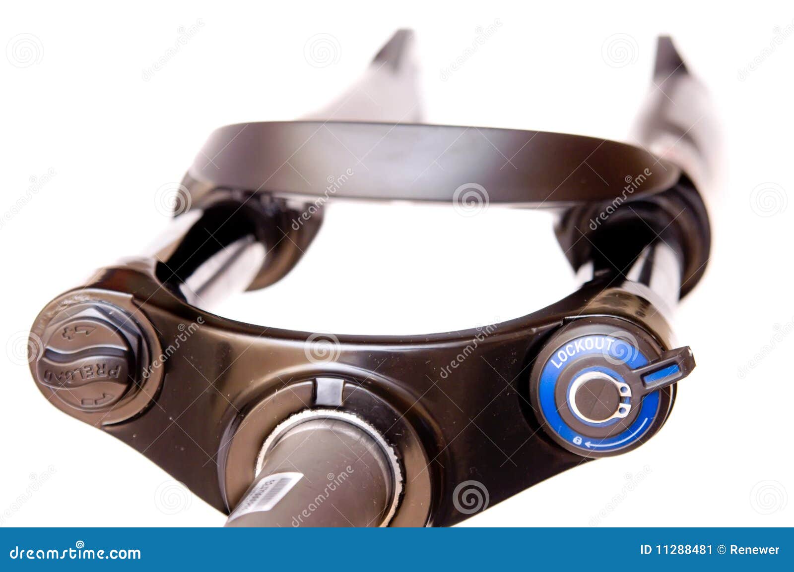 Mountain Bike Suspension Fork Stock Image Image of cycling, recoil