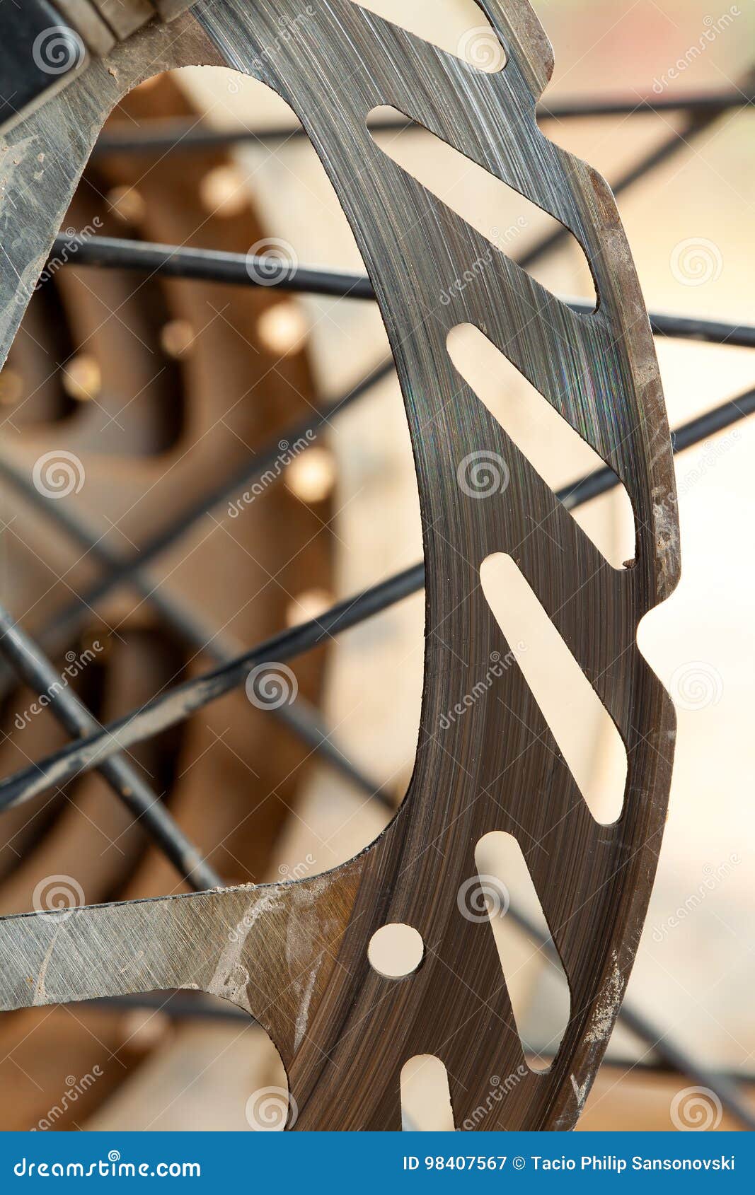 Mountain bikes disk brakes stock image. Image of close 98407567