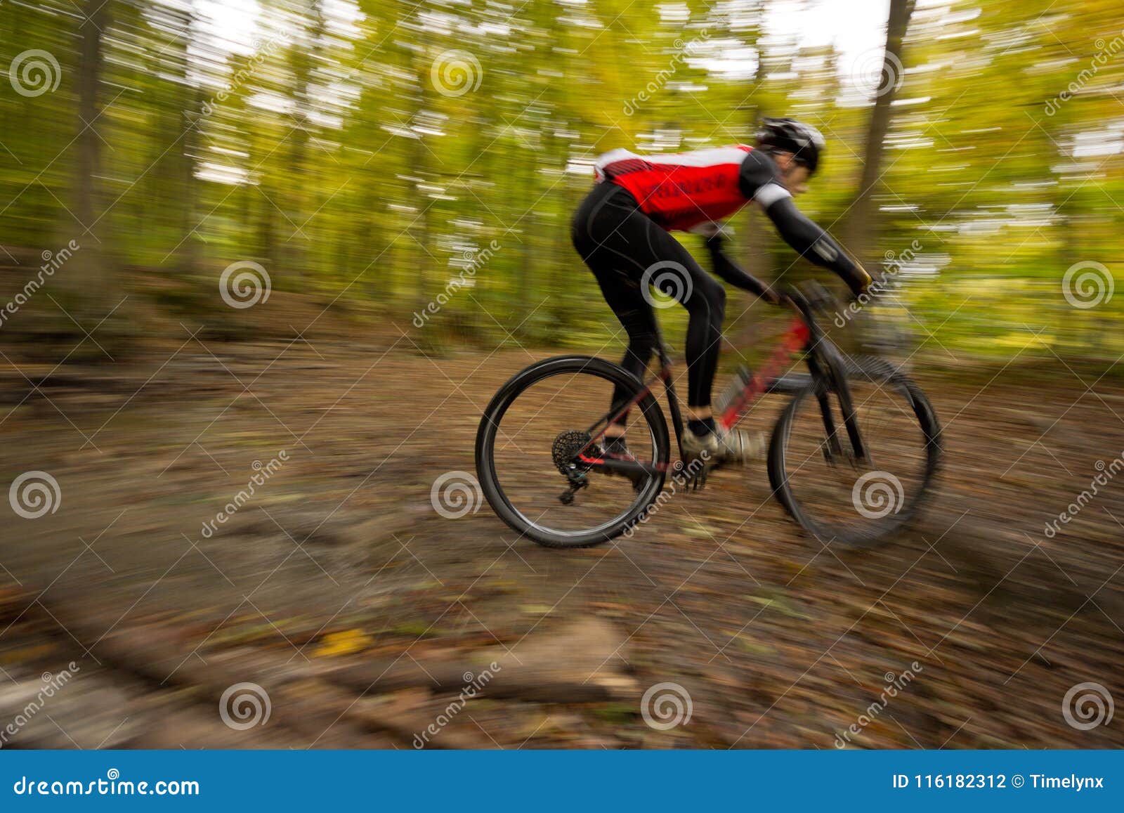 mountain biking in the dark