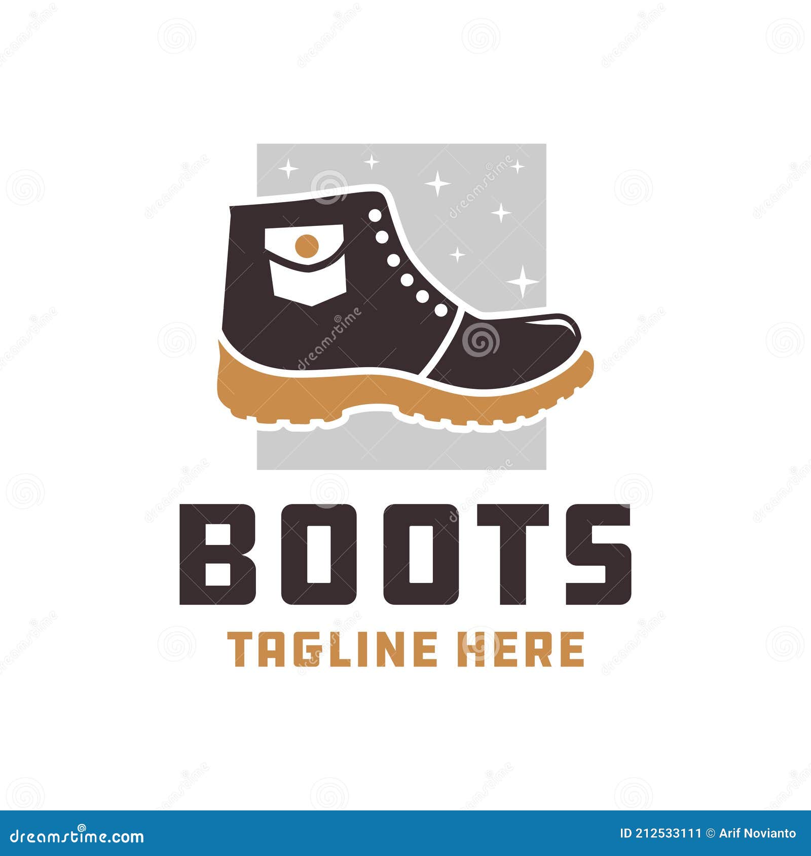 Mountain Boots Fashion Logo Stock Vector - Illustration of climbing ...