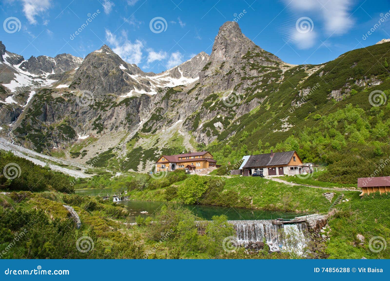 Mountain Chalet Chata Pri Zelenom Plese In High Tatra Mountains